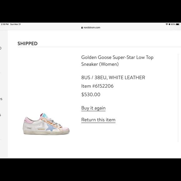 *SOLD*. NEW Golden Goose Sneakers - Picture 4 of 5